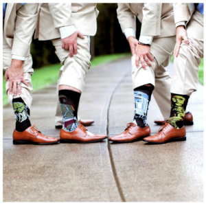 star wars groomsmen socks